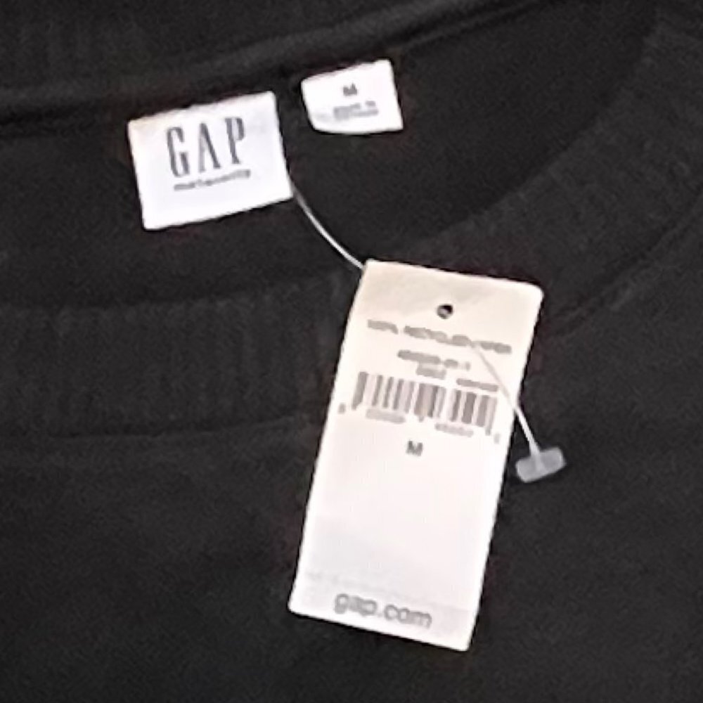 NEW GAP Maternity Lightweight Sleeveless Knit Sweater Black Size M - Picture 6 of 7